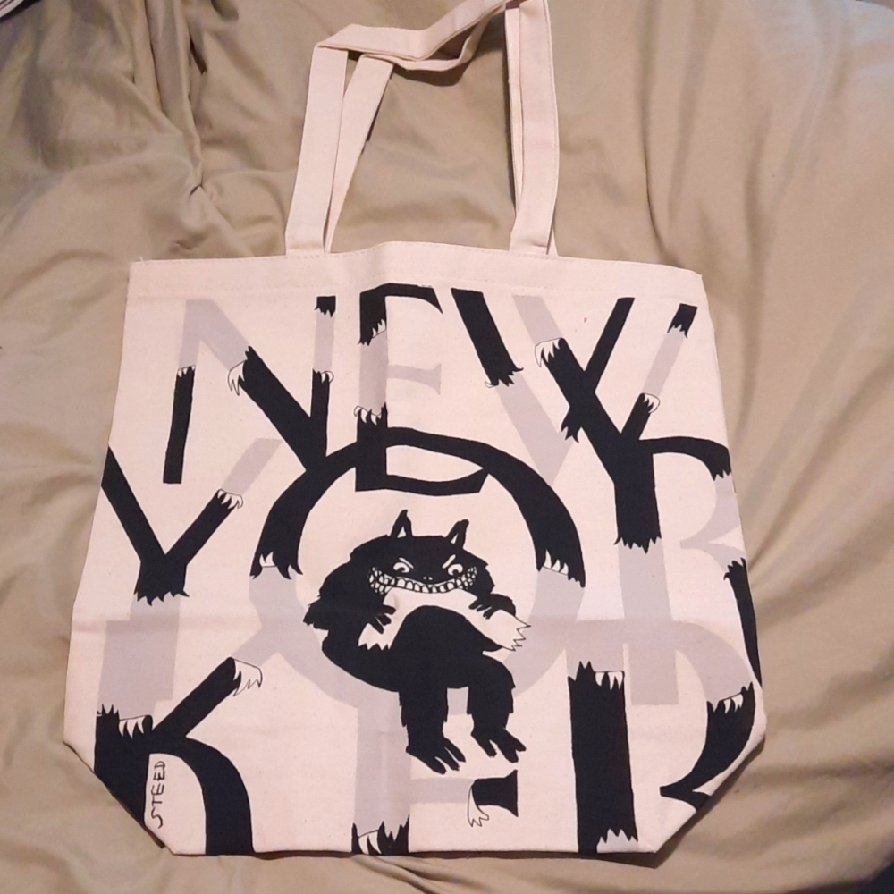 NWOT The New Yorker x Steed Limited Edition Monster Tote Bag